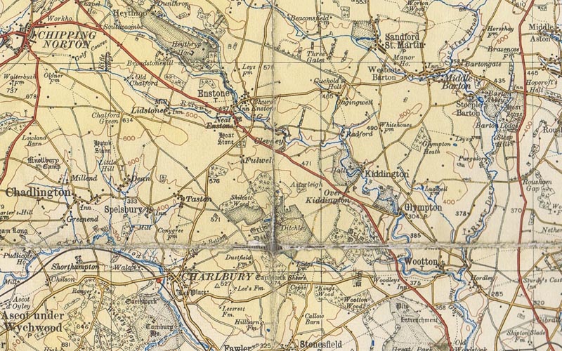 OS Half-Inch Oxford & Swindon